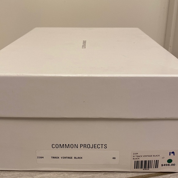 COMMON PROJECT NAVY TENNIS SHOES - Picture 3 of 5